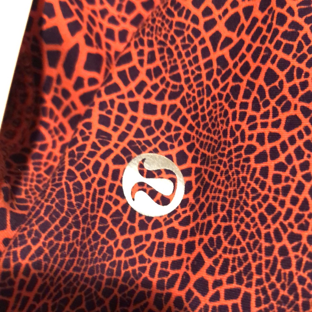 Lululemon (2) Wunder Train Hr Tight 25” Crackle Print Cgwc